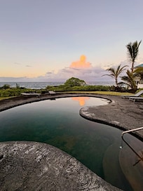 Afternoon pool/ocean view