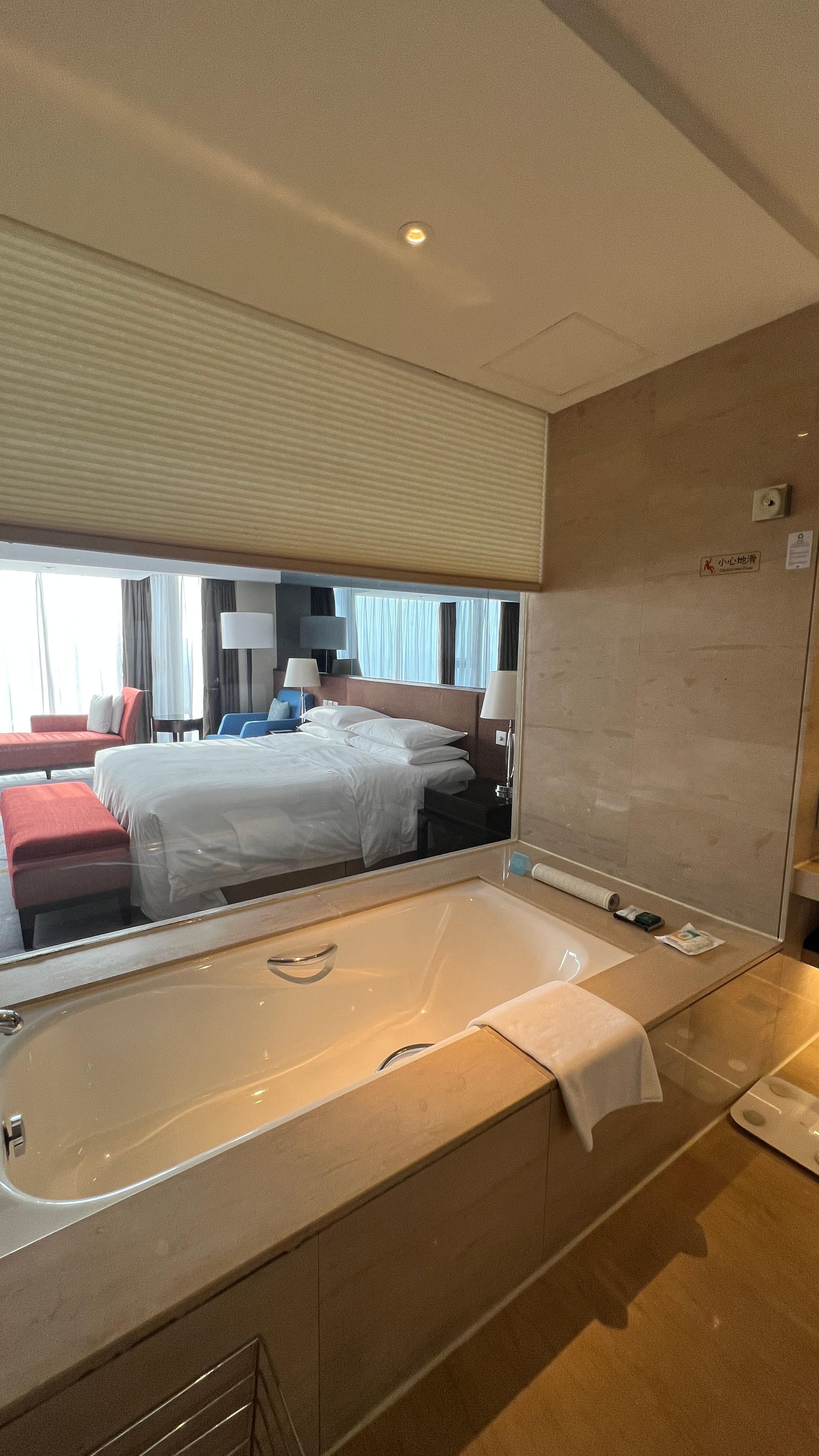 The bathroom