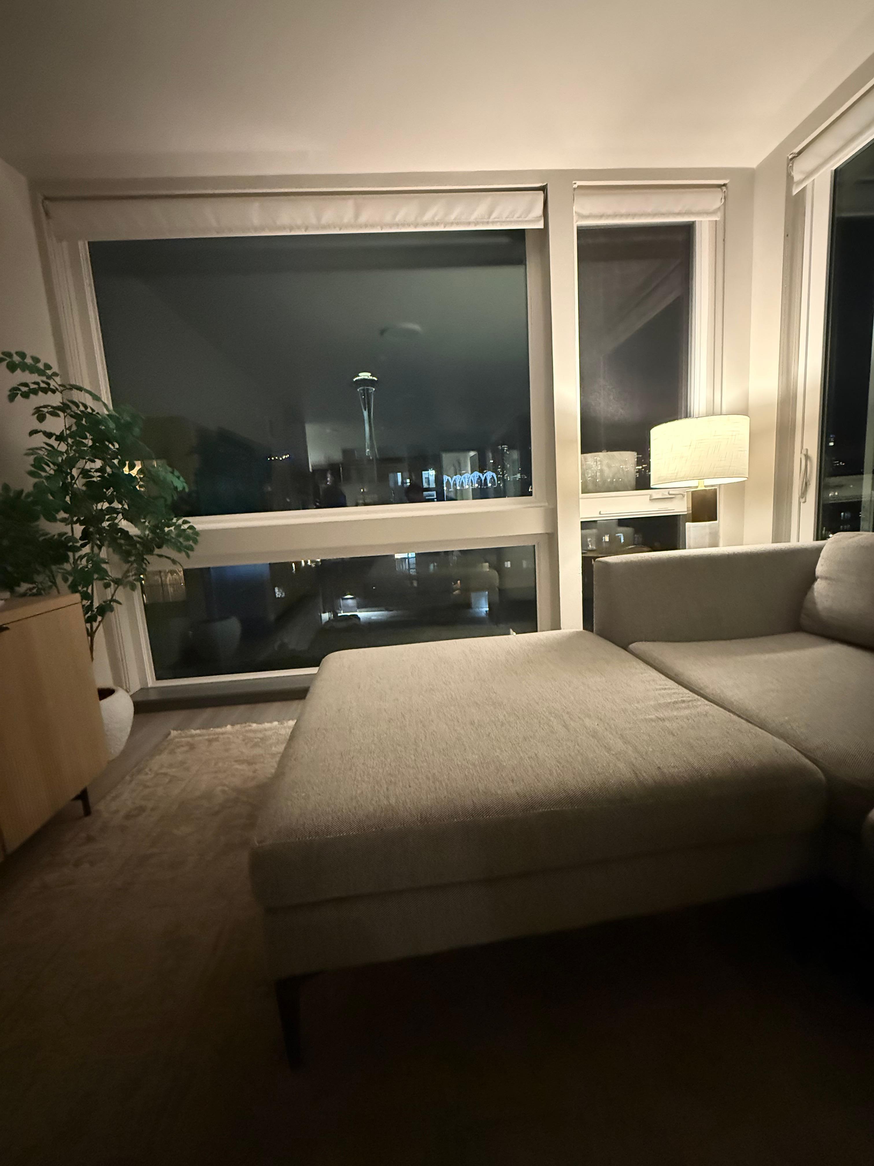 View from living room