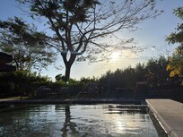 View from the shallow pool