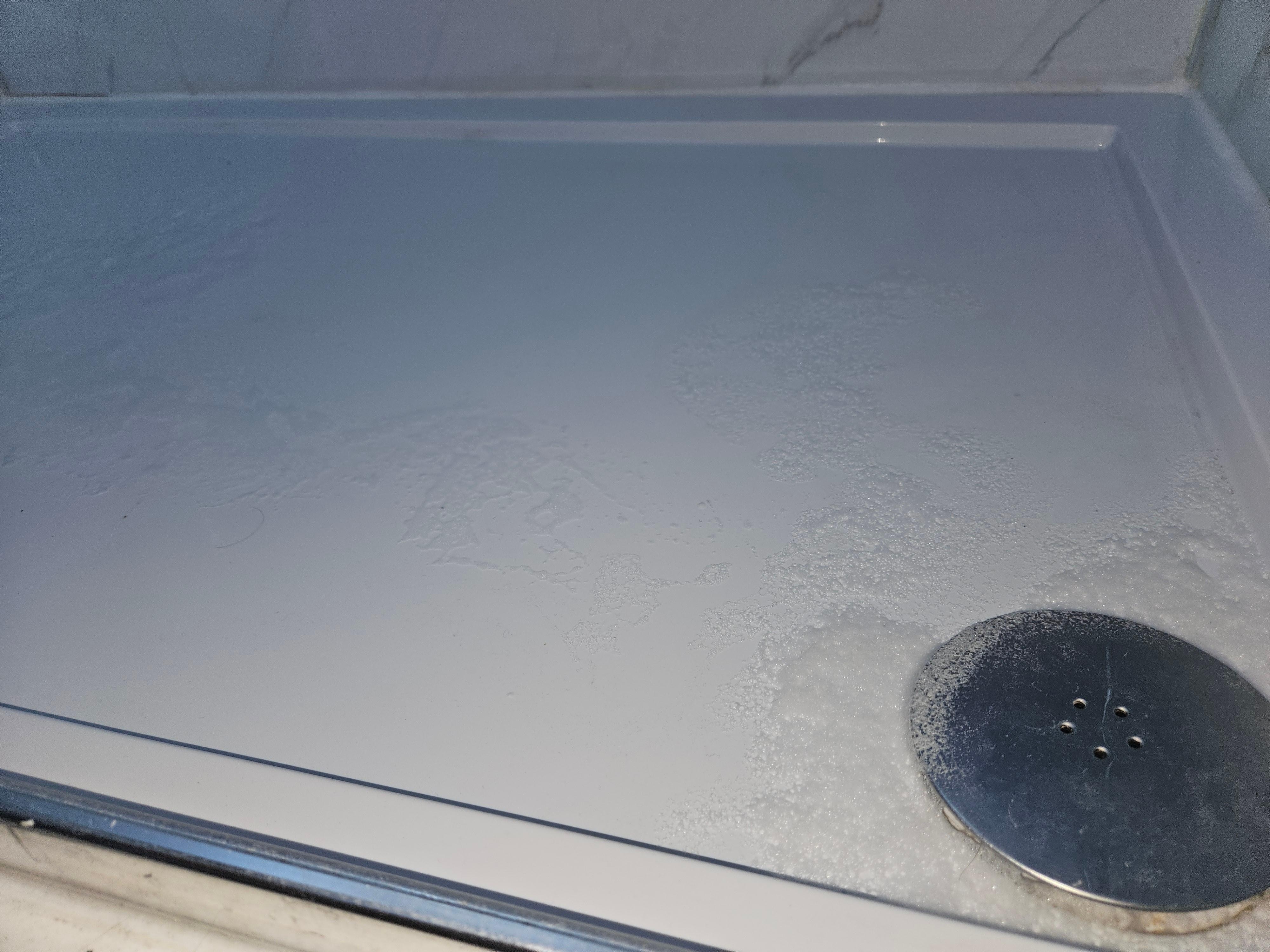 Water en zeepresten spoelen slecht weg