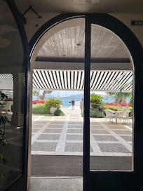 View from the lobby
