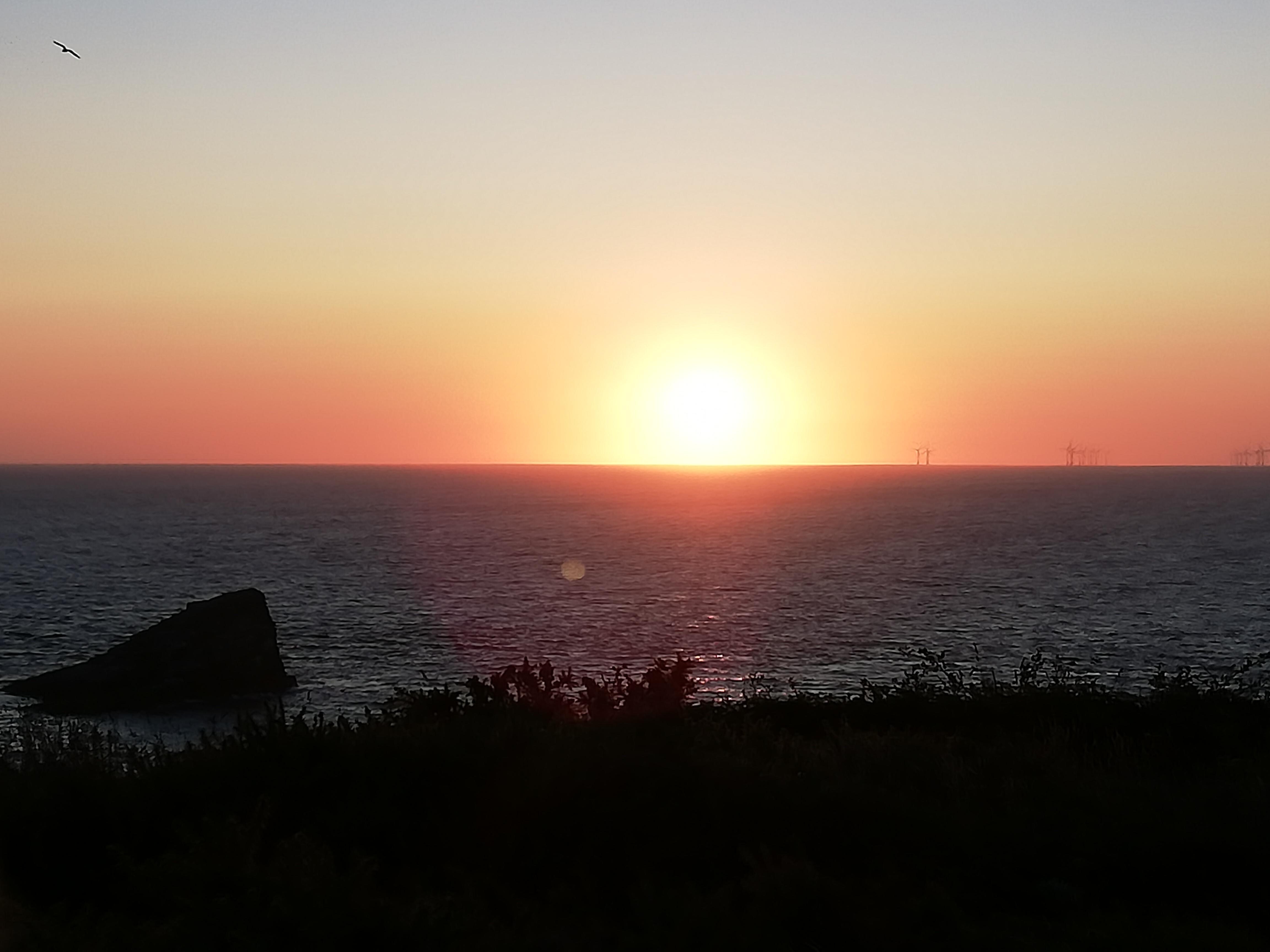 Coucher de soleil cap Frehel