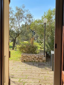 We woke up this this view as we opened the door.