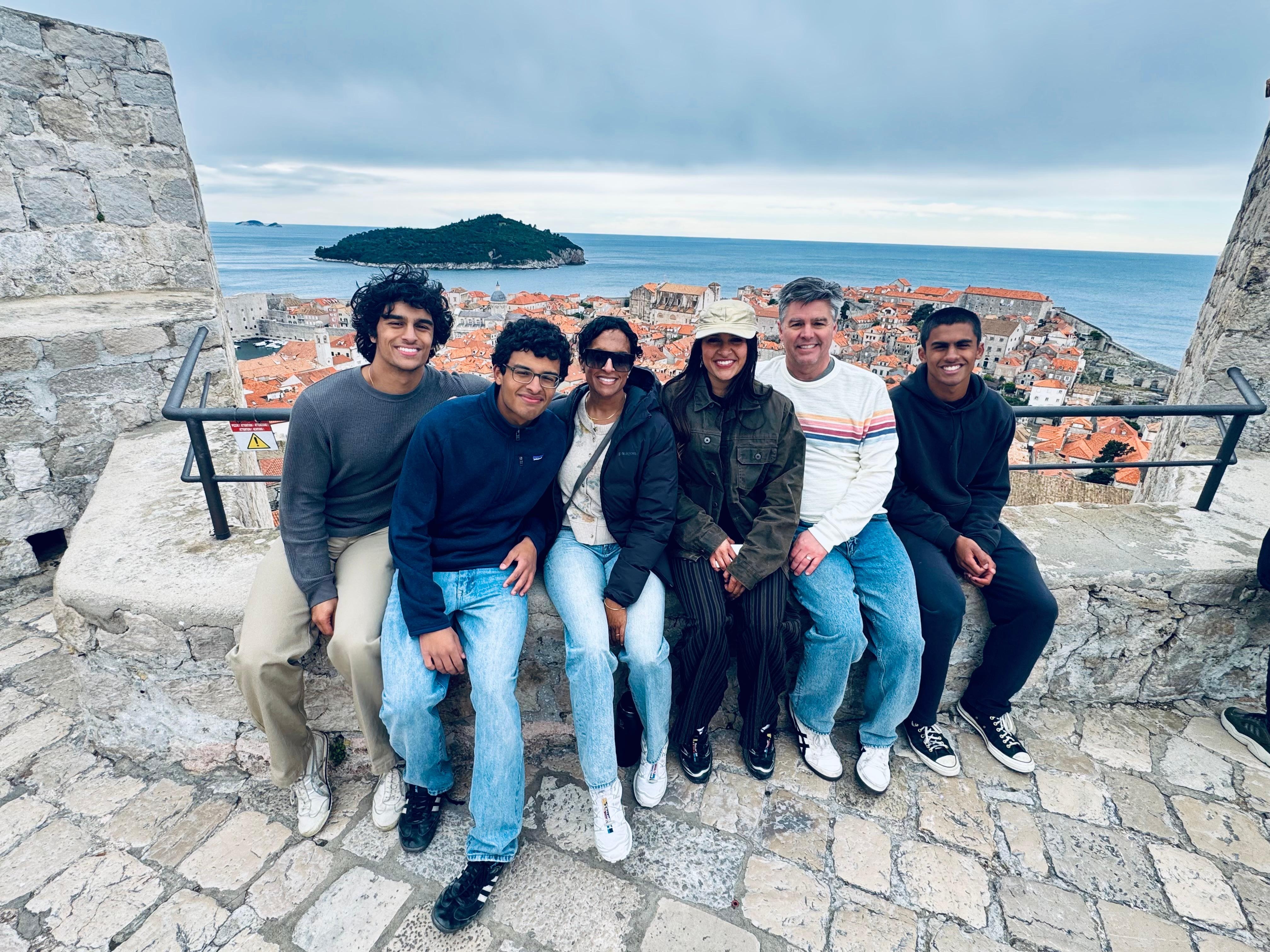 Family photo from the wall