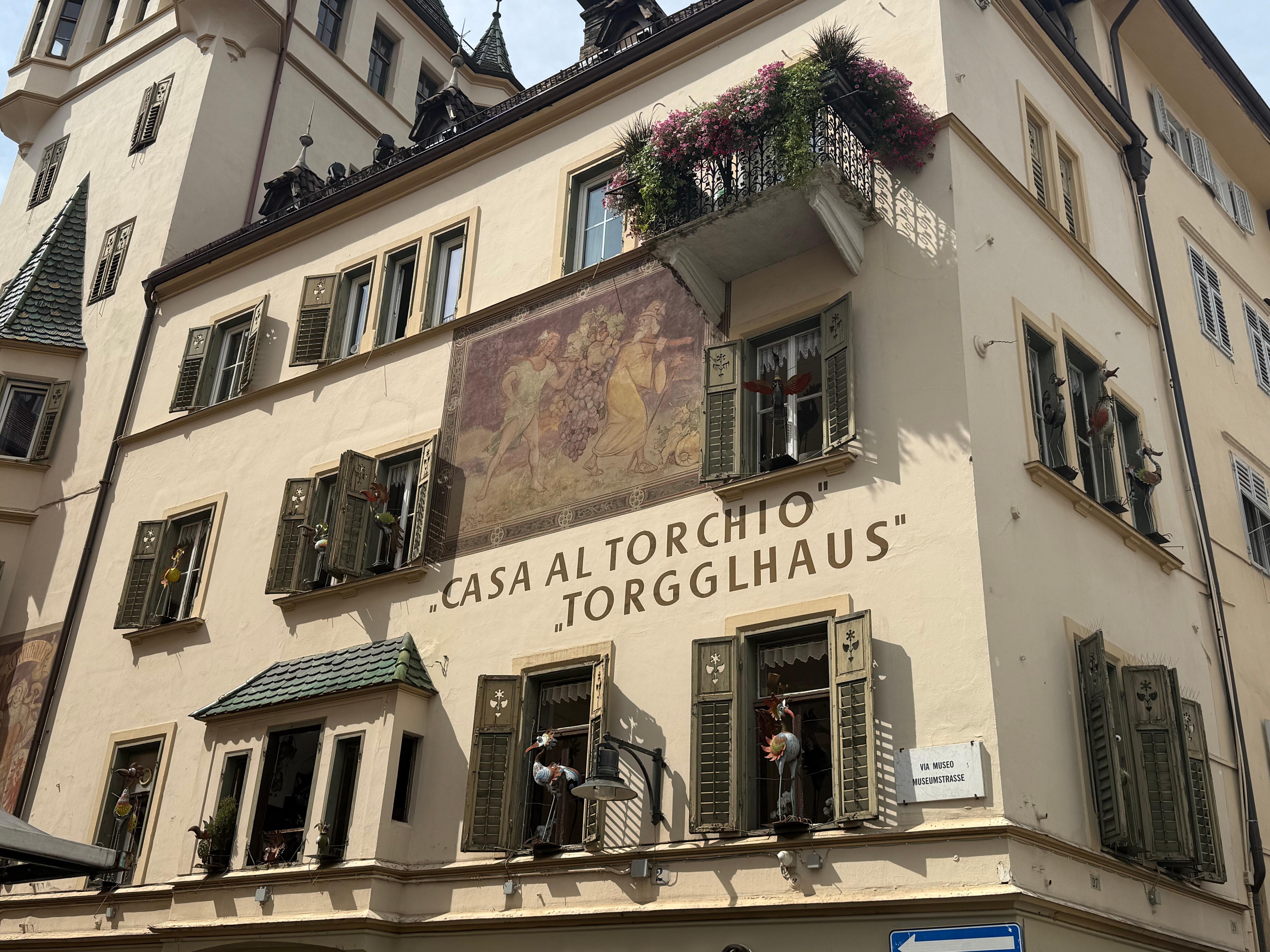 One of the quirky buildings in the old town