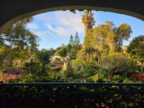 Vue depuis le balcon de la chambre