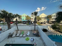 The beach being 100 yards away is an awesome luxury at Lady Luck!