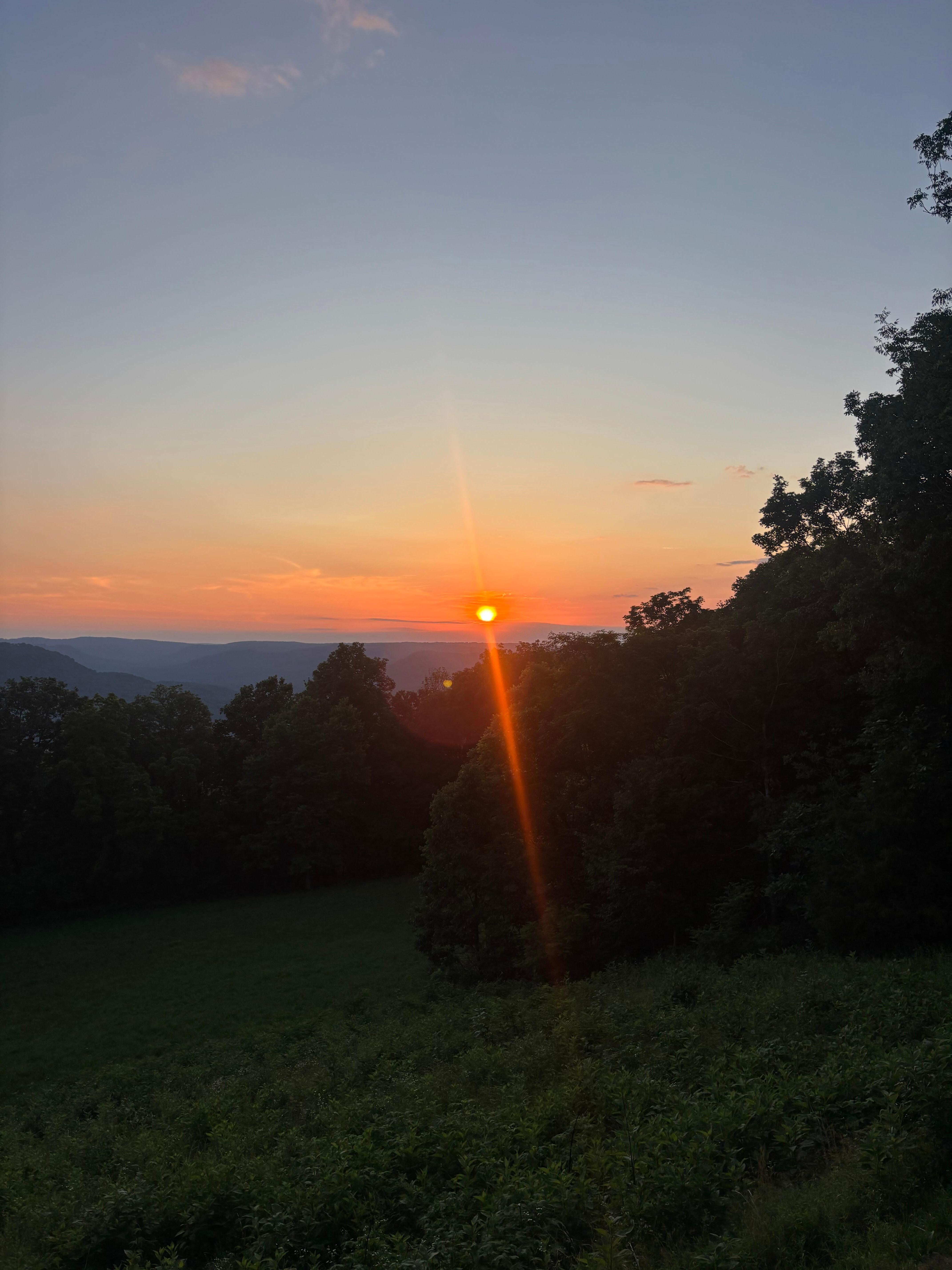 Gorgeous sunset