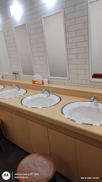 Washroom inside Capsule Hotel