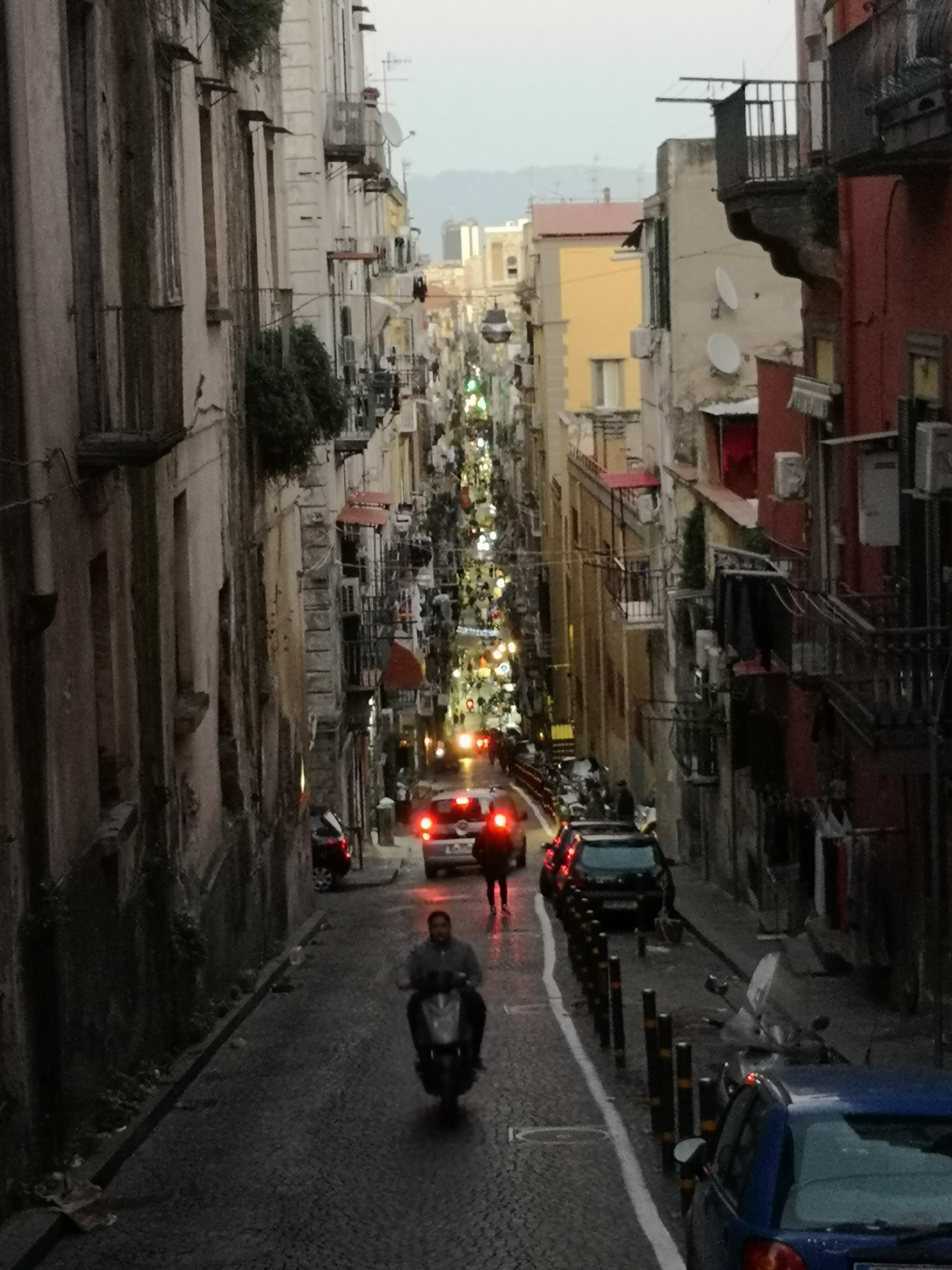 Rue typique de Naples