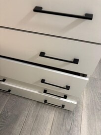 cabinet that cannot be closed