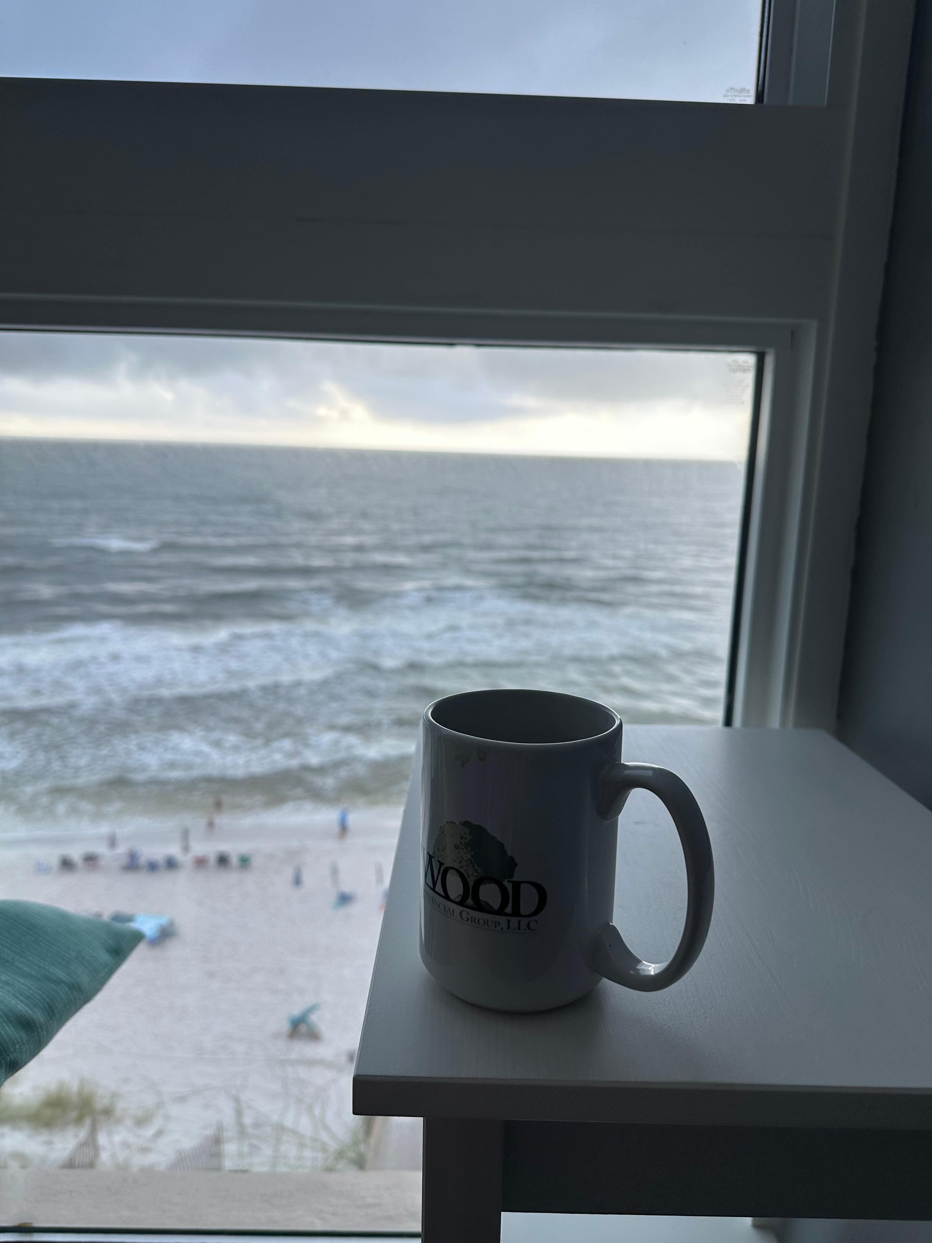 Coffee with a view