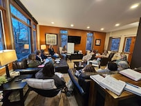 More than enough room for everyone on one floor