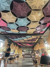 The restaurant stunning decoration