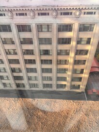 Our “city view” was just of the building nextdoor