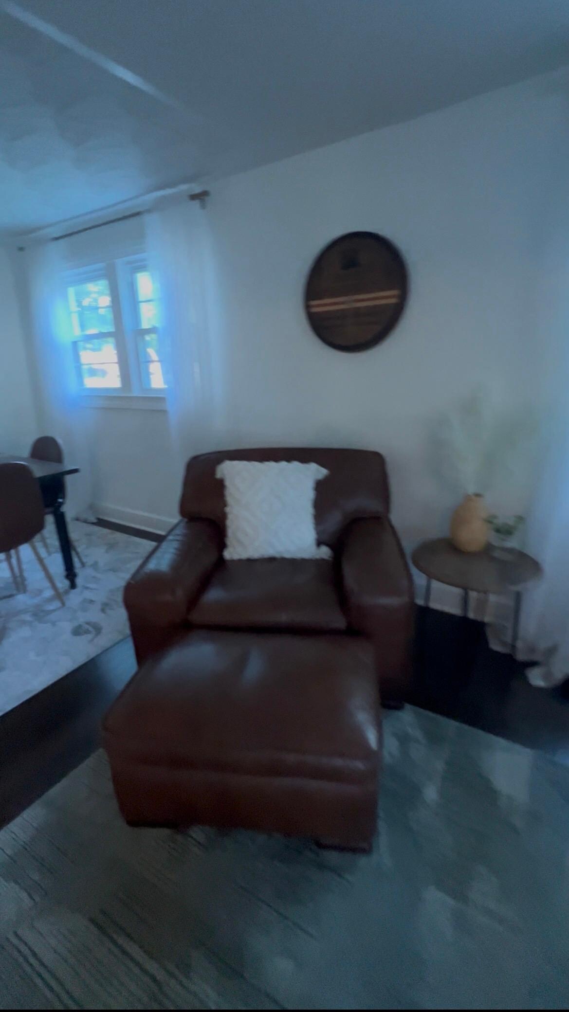 The living room