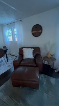 The living room