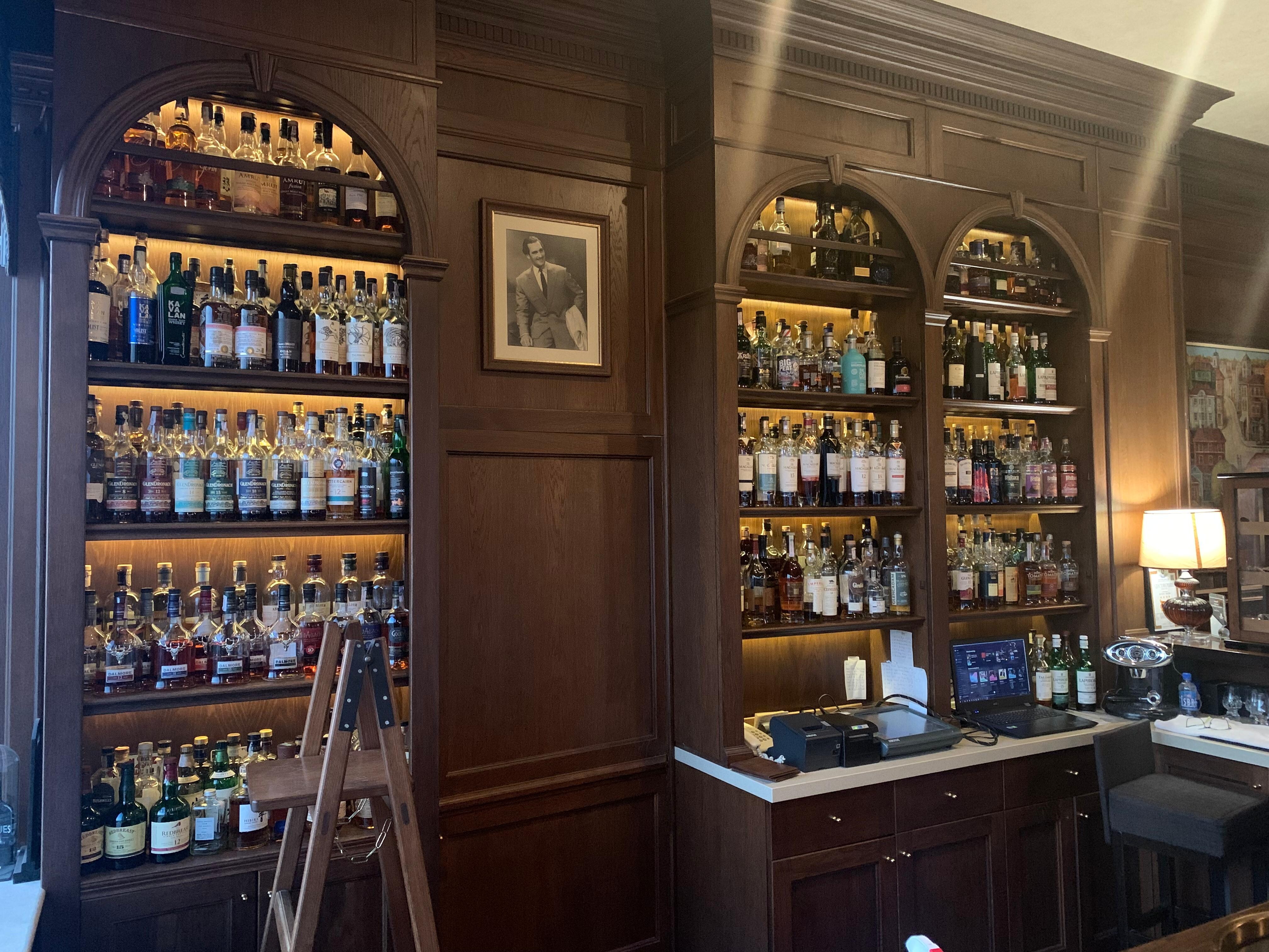 the Whiskey Library