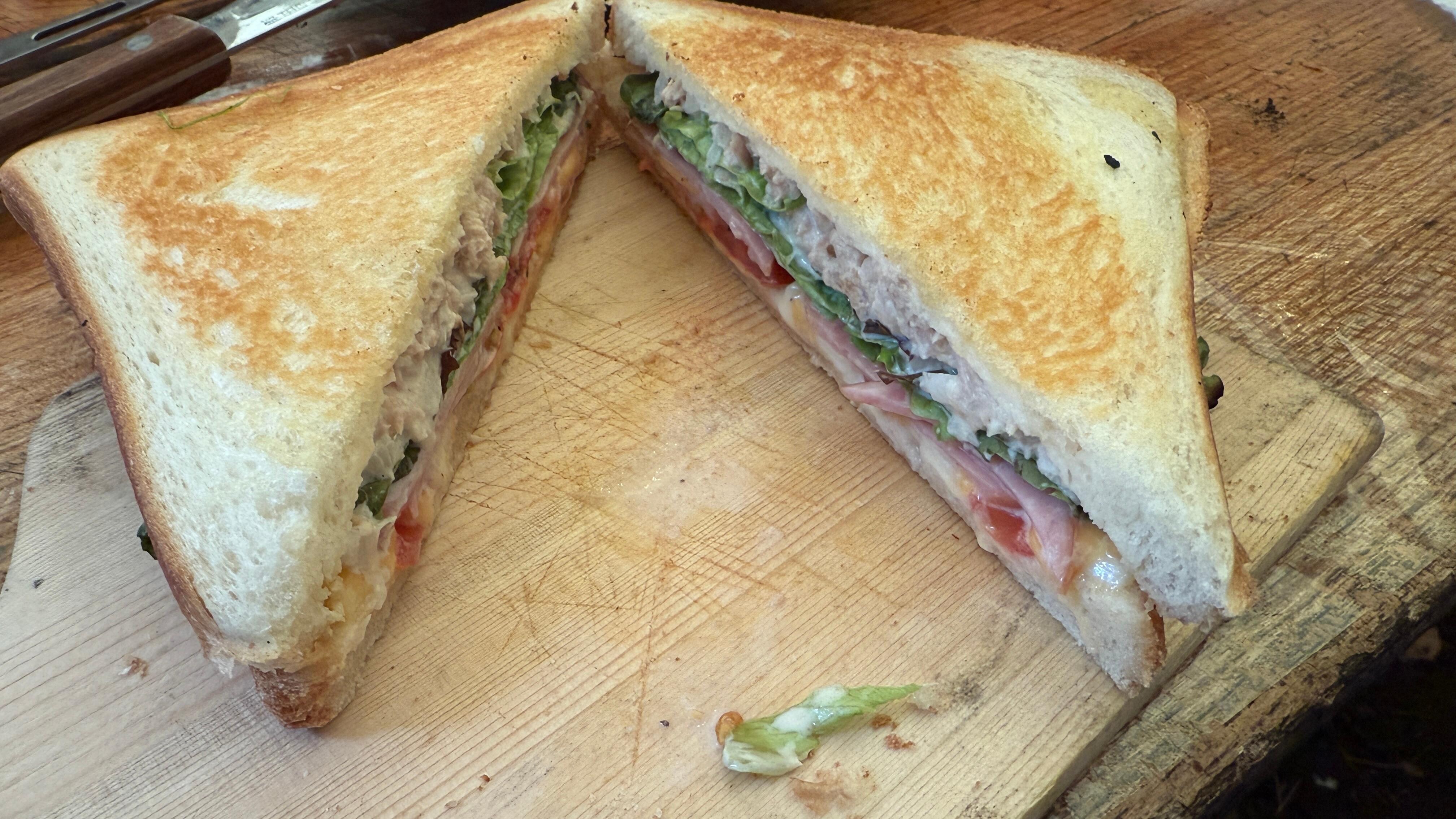 Breakfast toastie!