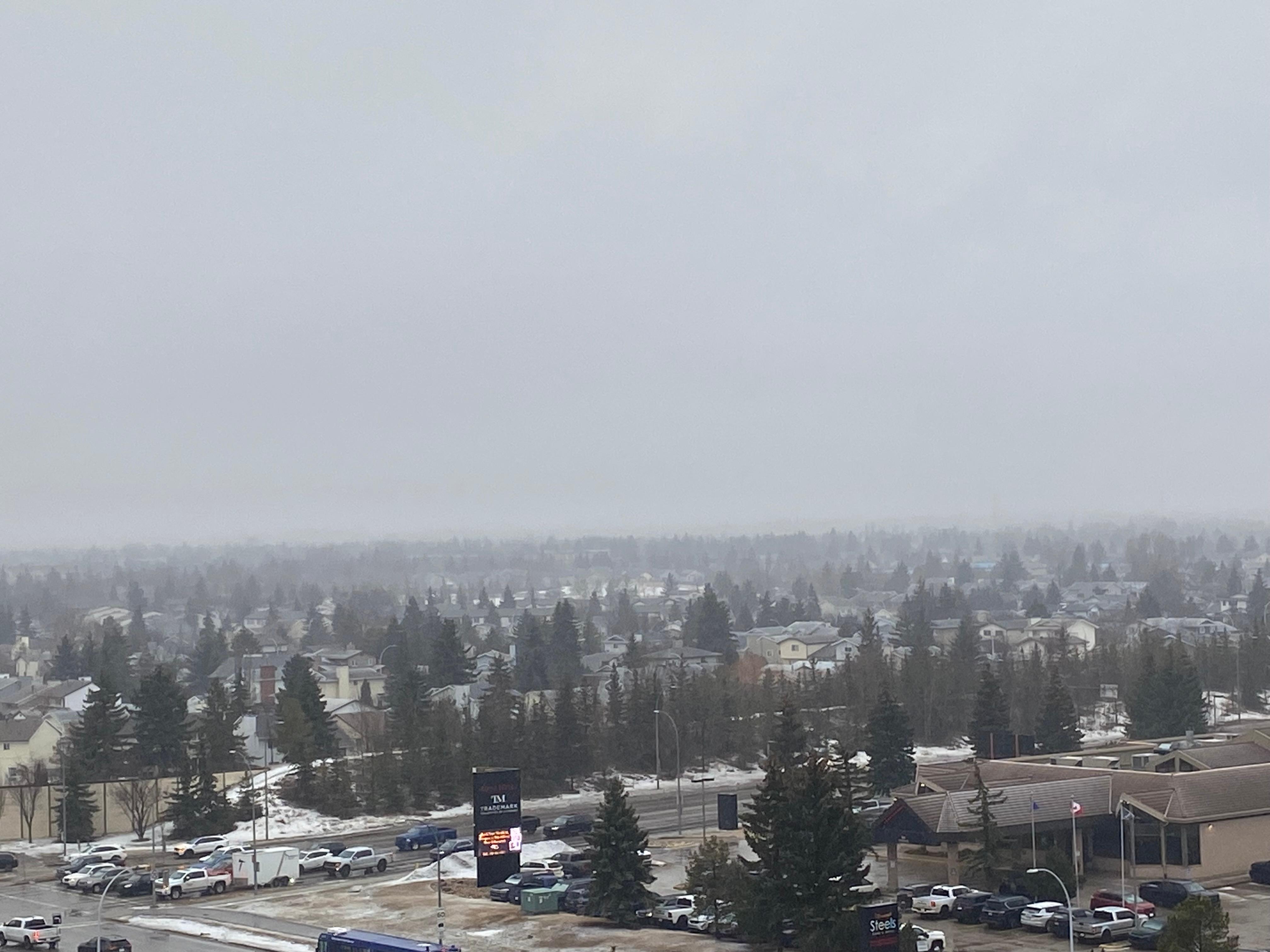 View from our balcony