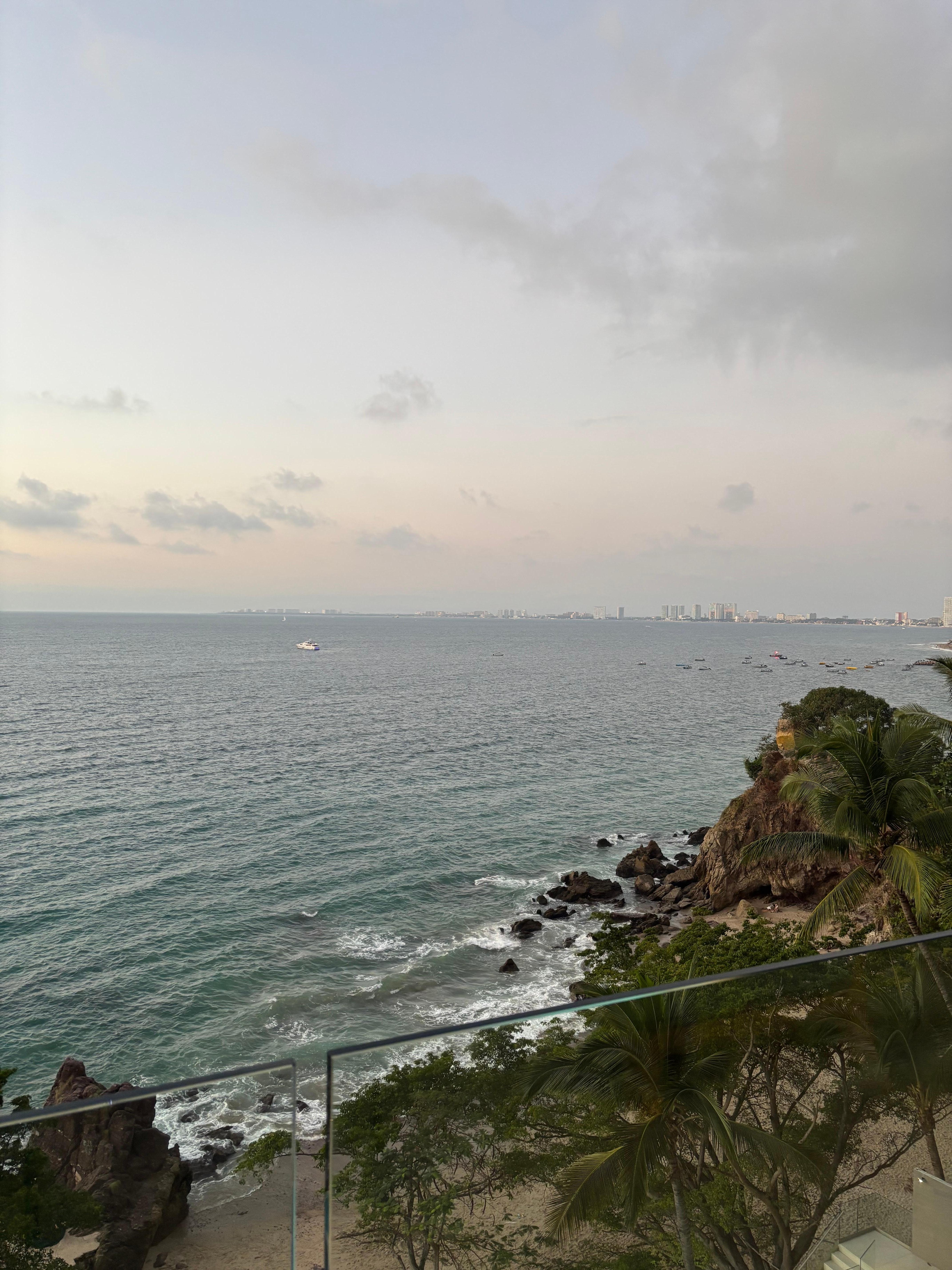 View from the balcony 