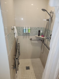 Shower lacked a lot of luster
