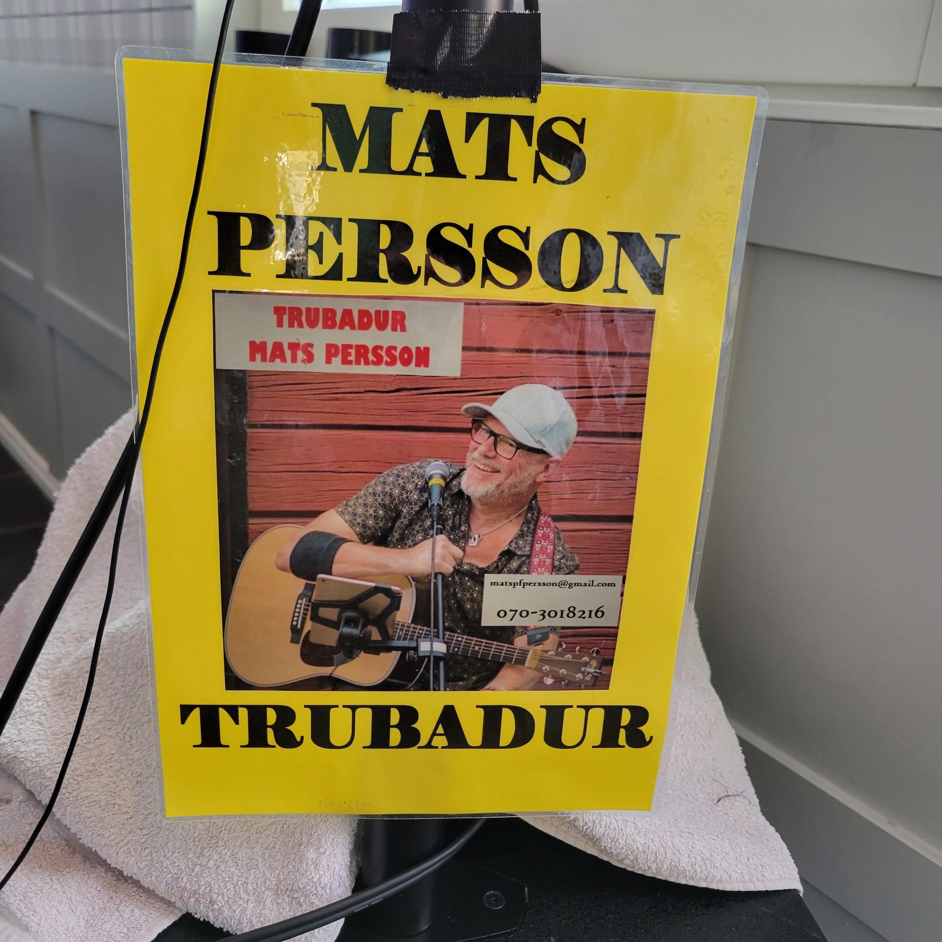 Vi gillade kvällens trubadur