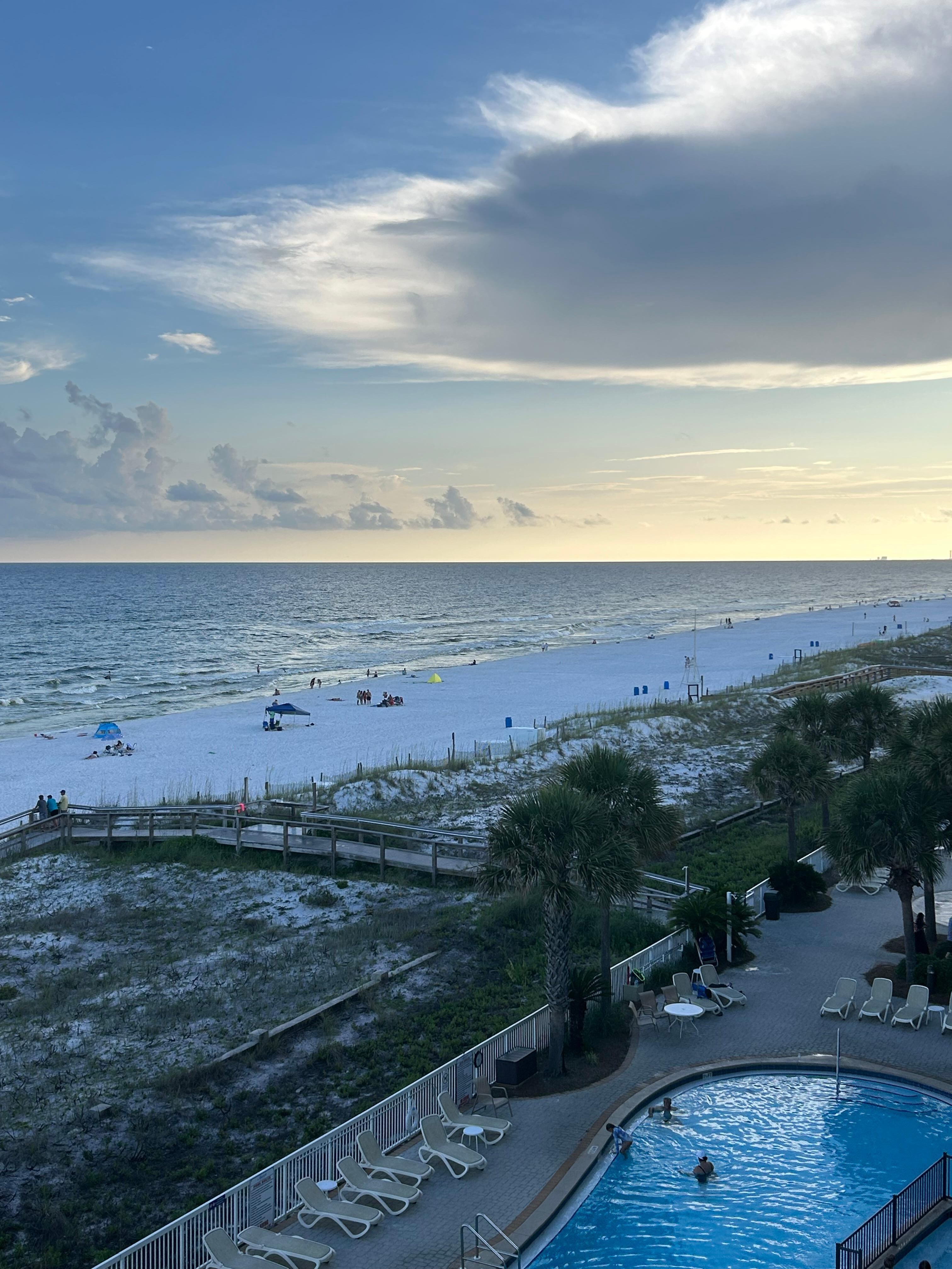 Fort Walton Beach pic taken from condo balcony.