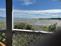 View from gazebo at the resort.