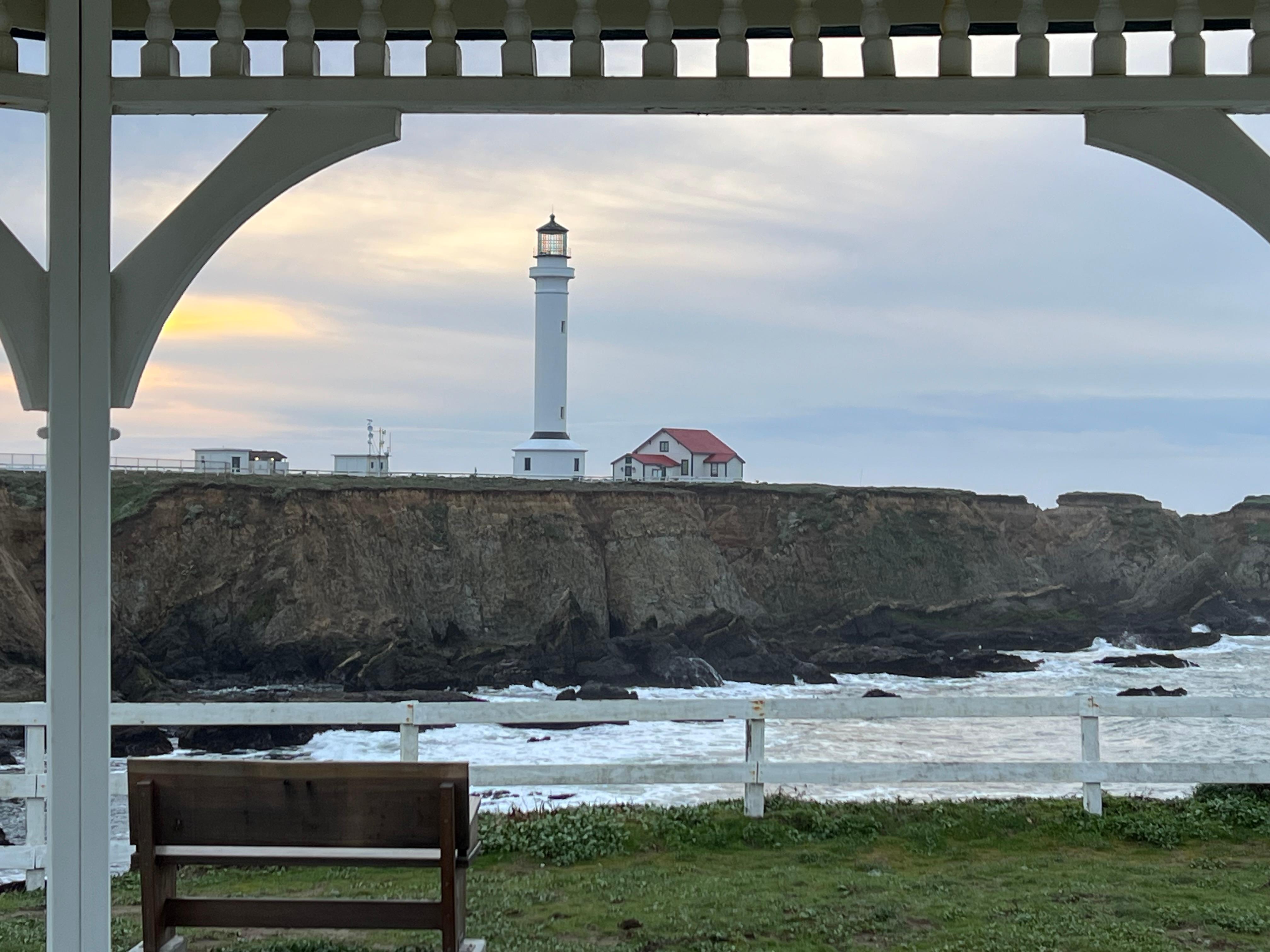 From the gazebo