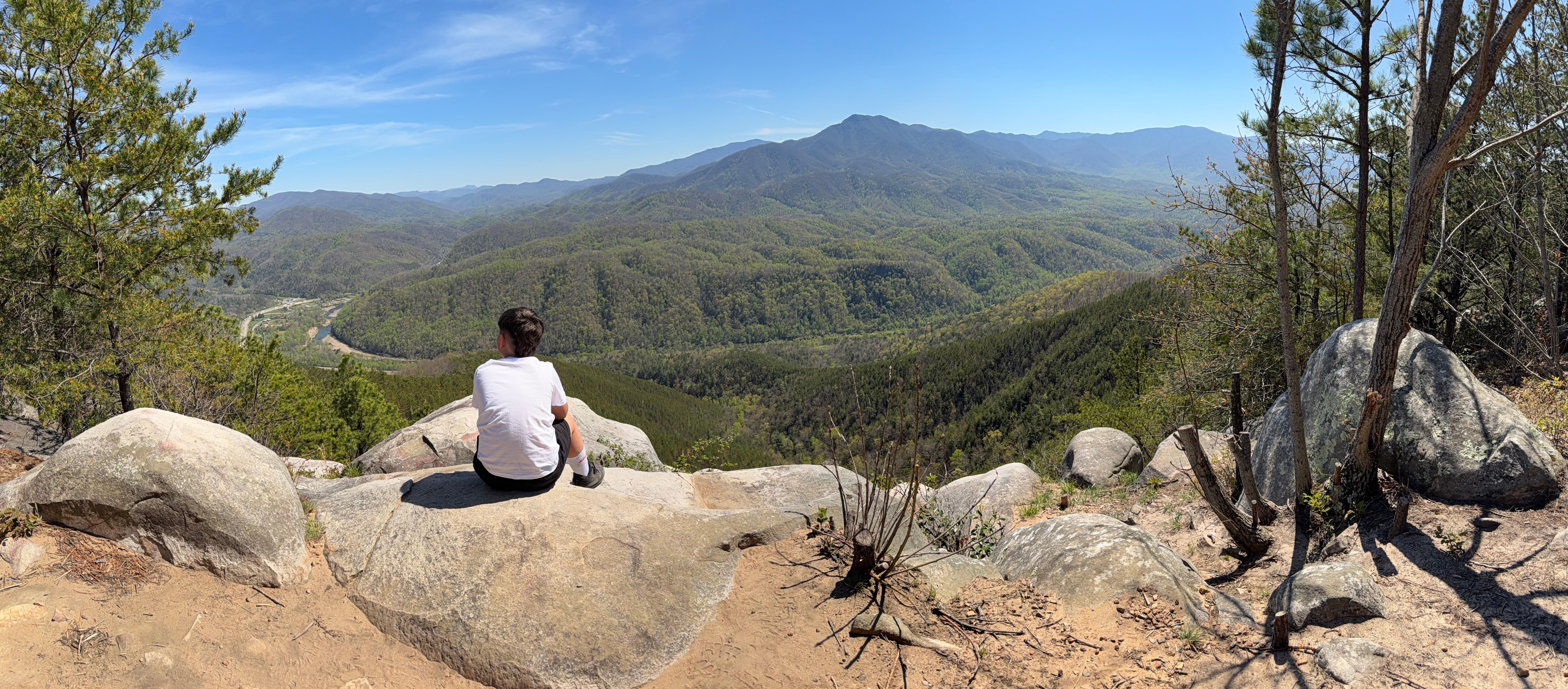 Sunset at Green Mountian Overlook