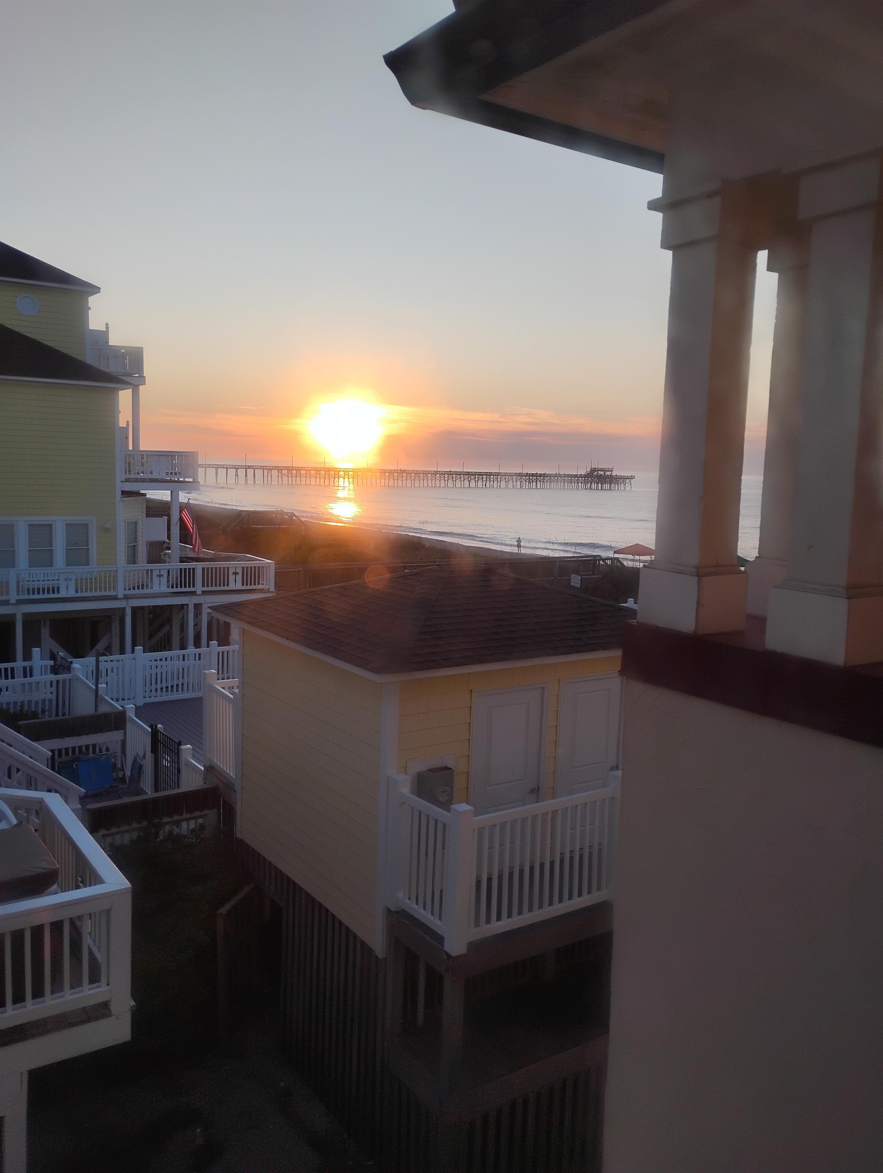 Sunrise at North Topsail Beach