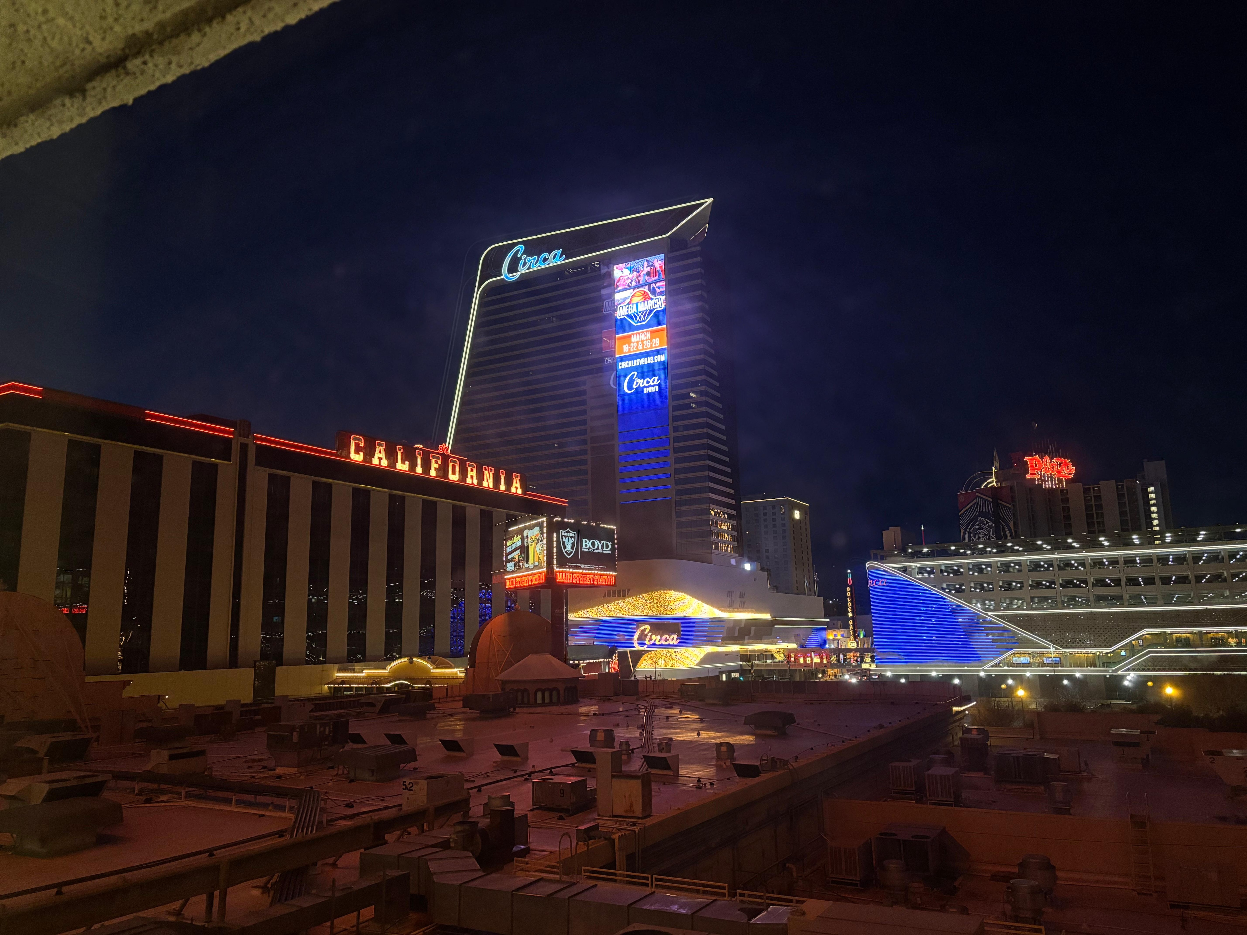 View out of the room window 