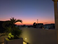 Sunset from the rooftop