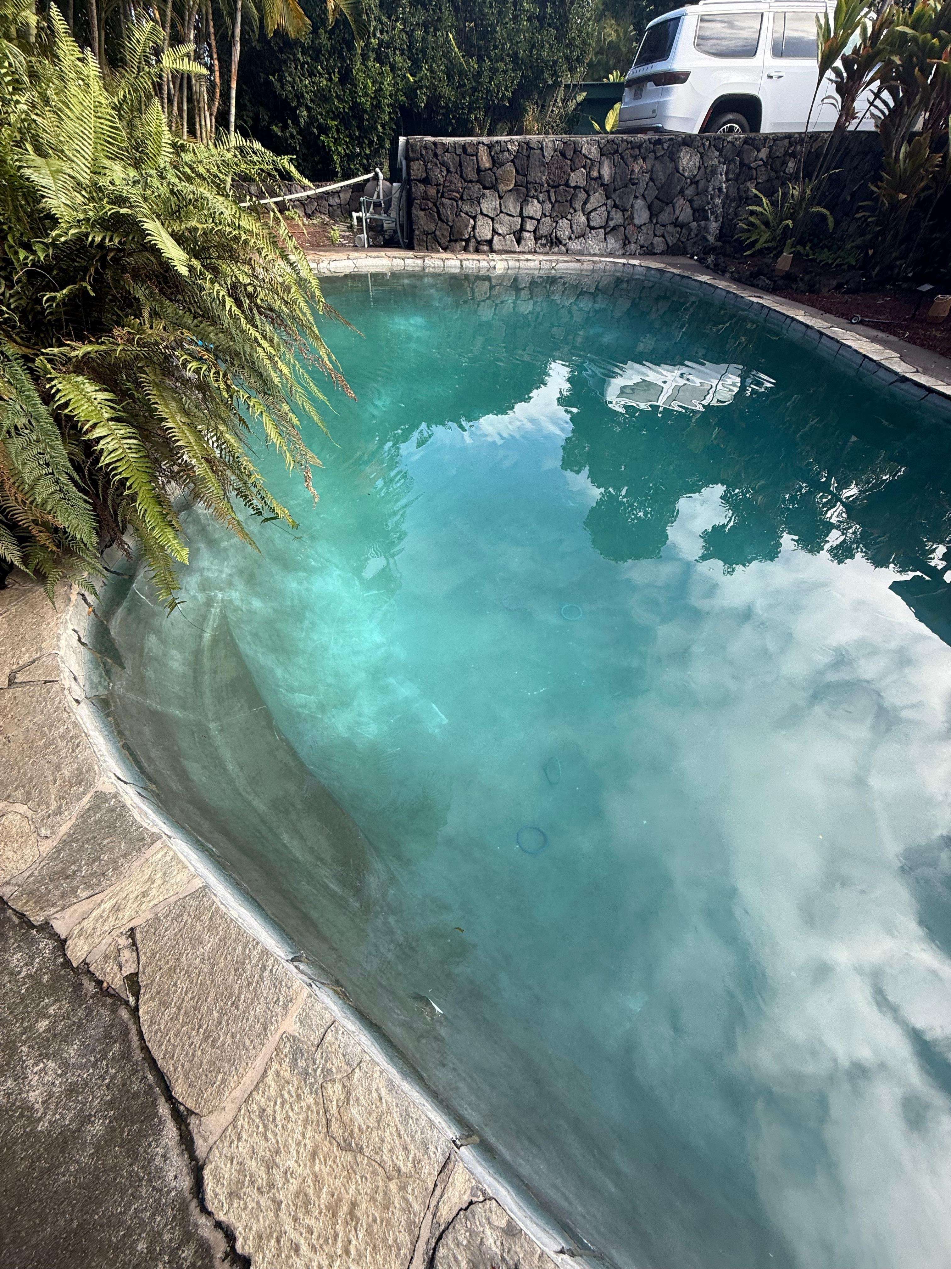 Pool is in bad shape