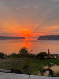 View from patio at sunrise!
