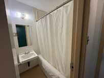 Shower and sink