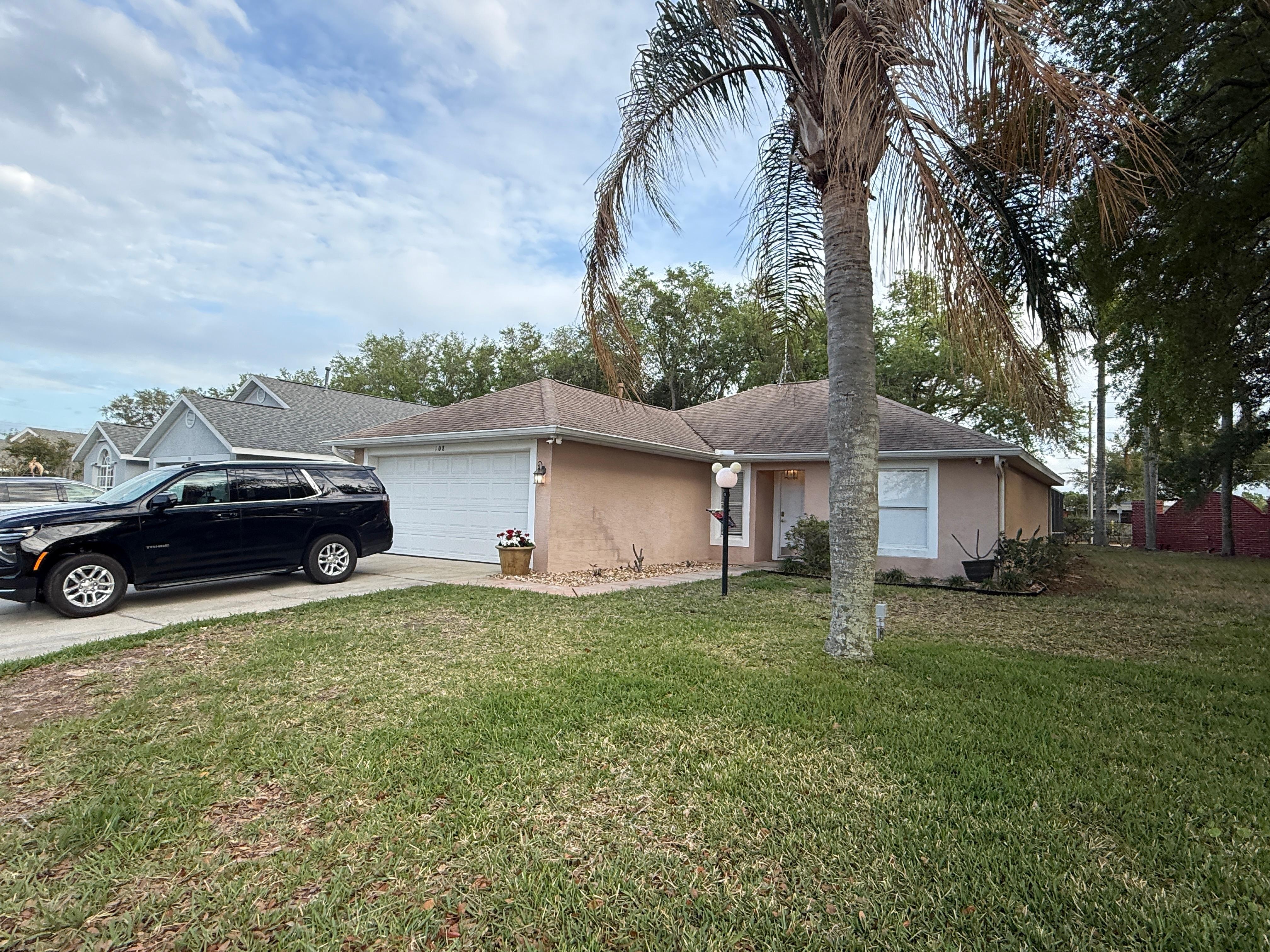 Ansicht des Hauses von außen