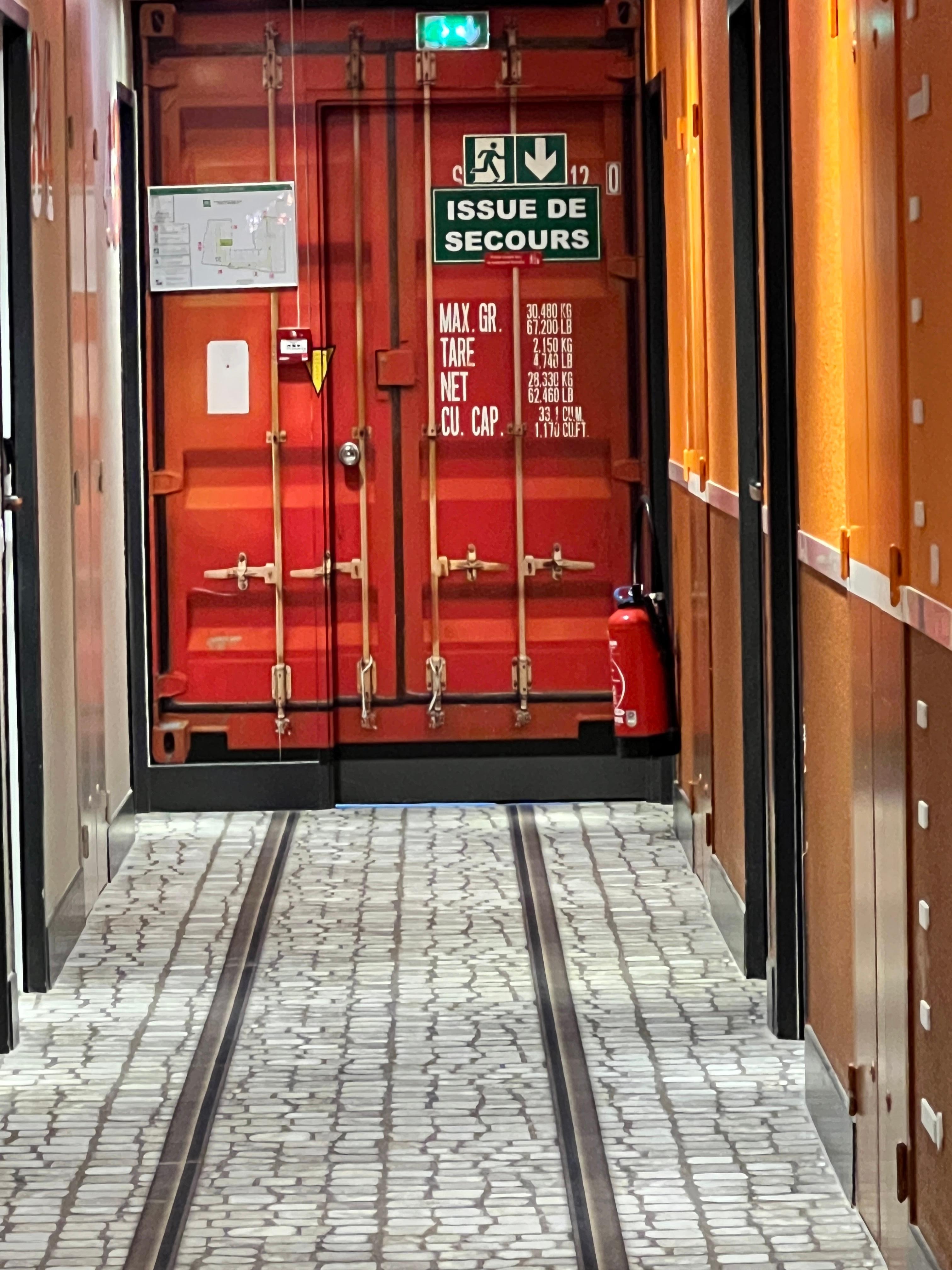 Une très bonne deco dans les couloir