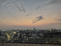 View from the excellent rooftop bar