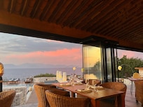 View from restaurant