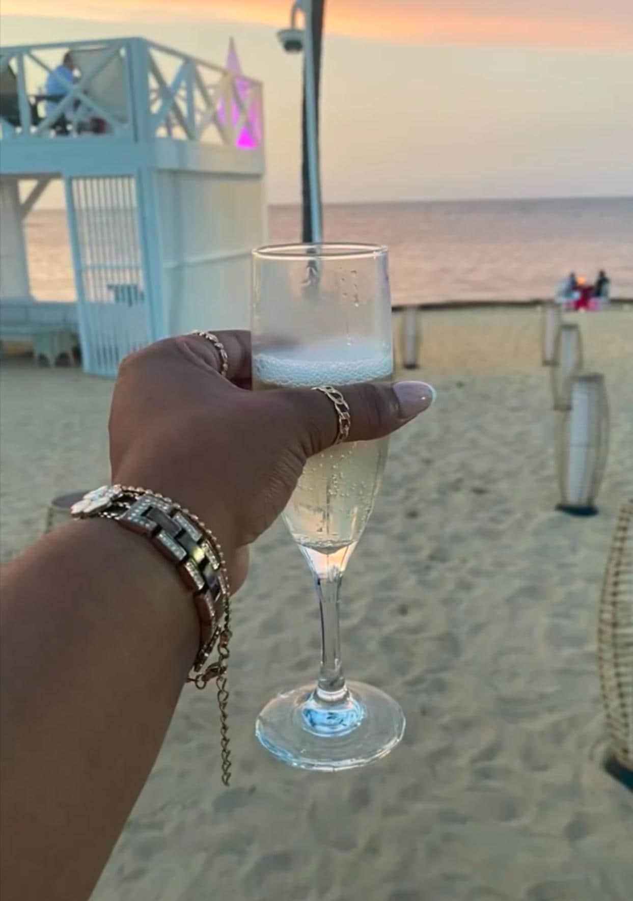 Romantic Dinner on the Beach.