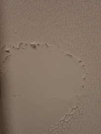 Paint peeling