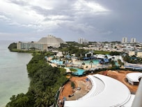 ホテルの部屋から。今しか見れない工事中の風景。完成が楽しみです。