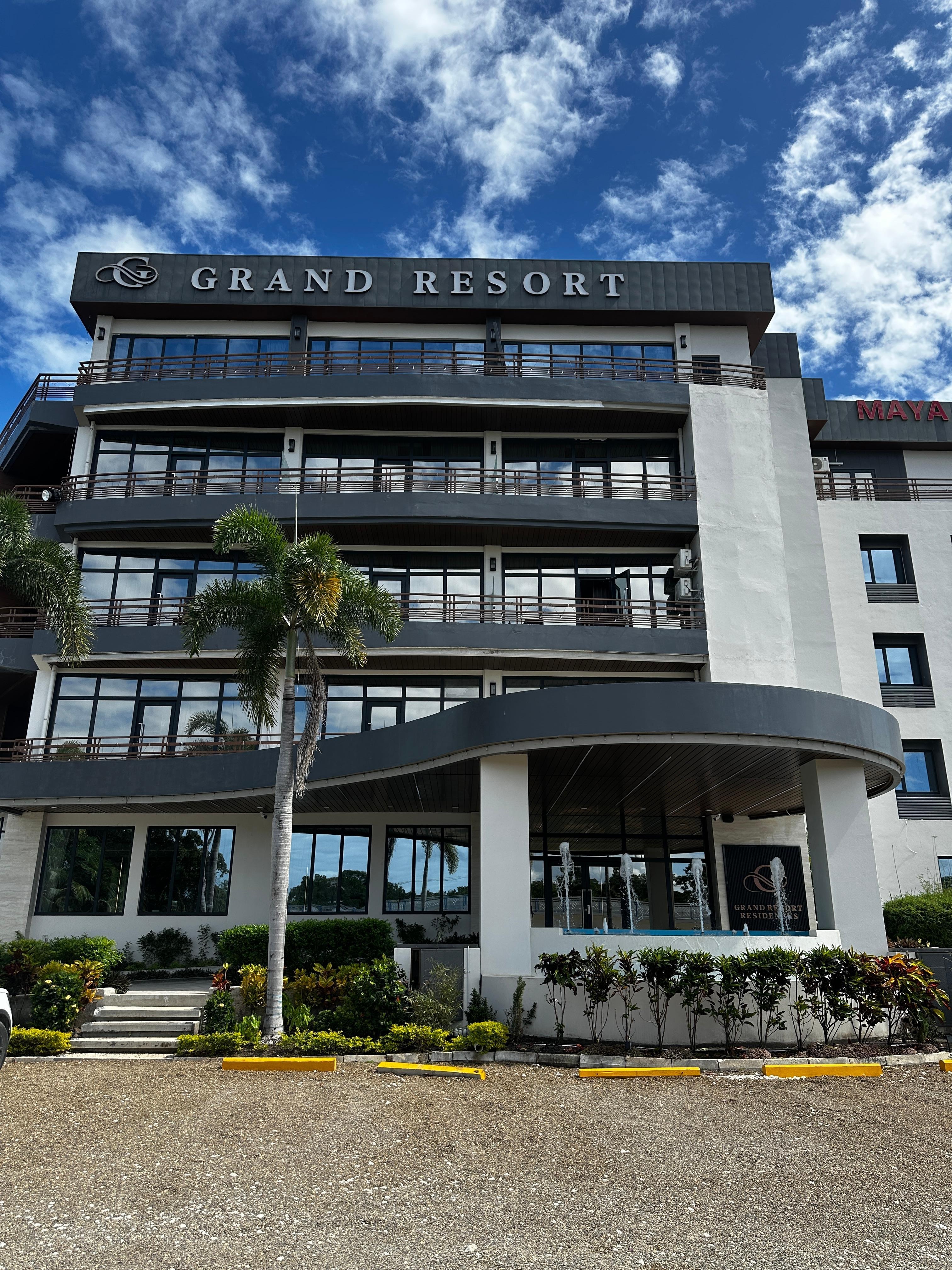 Arriving lots of parking