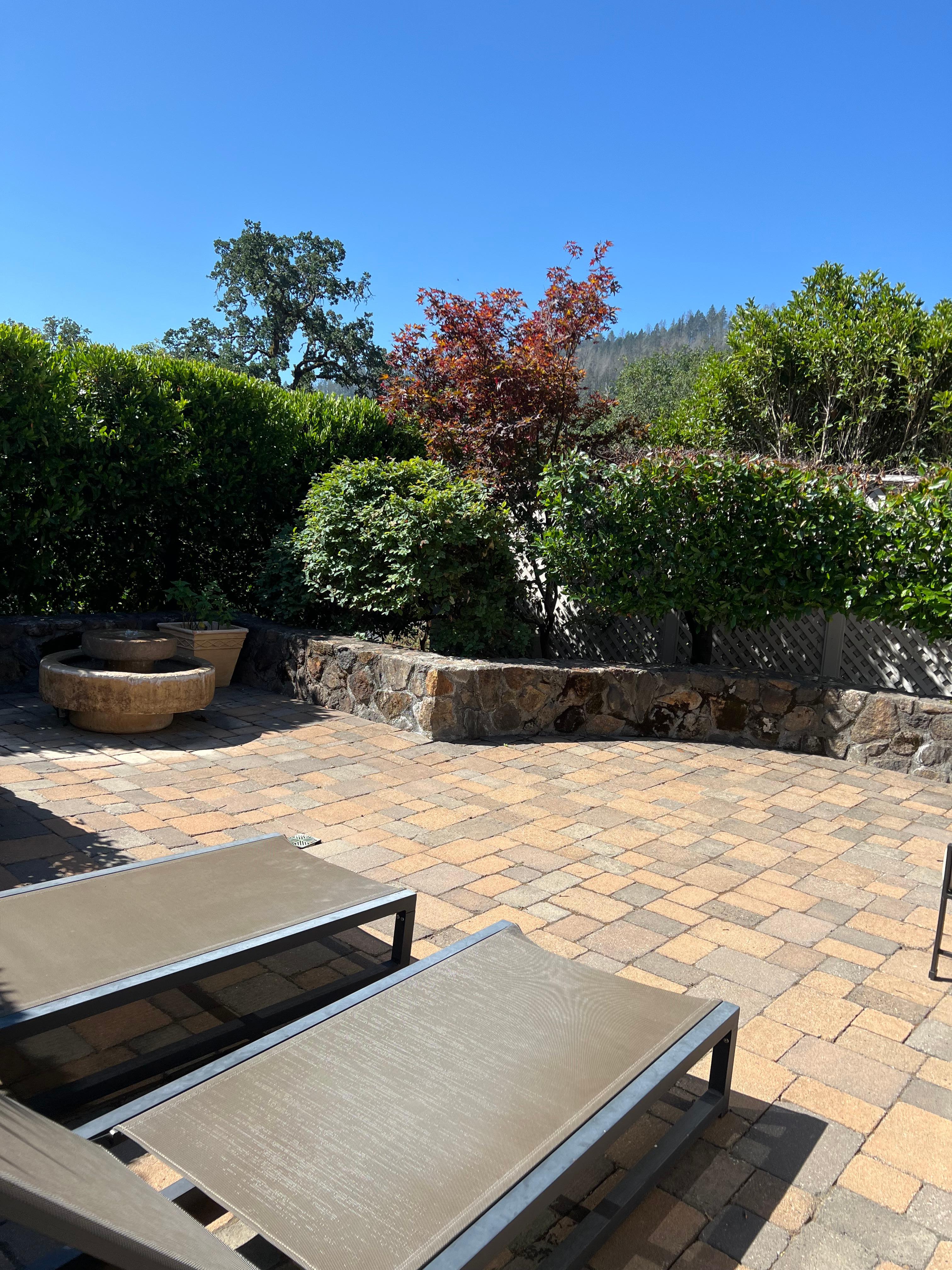 Private courtyard 