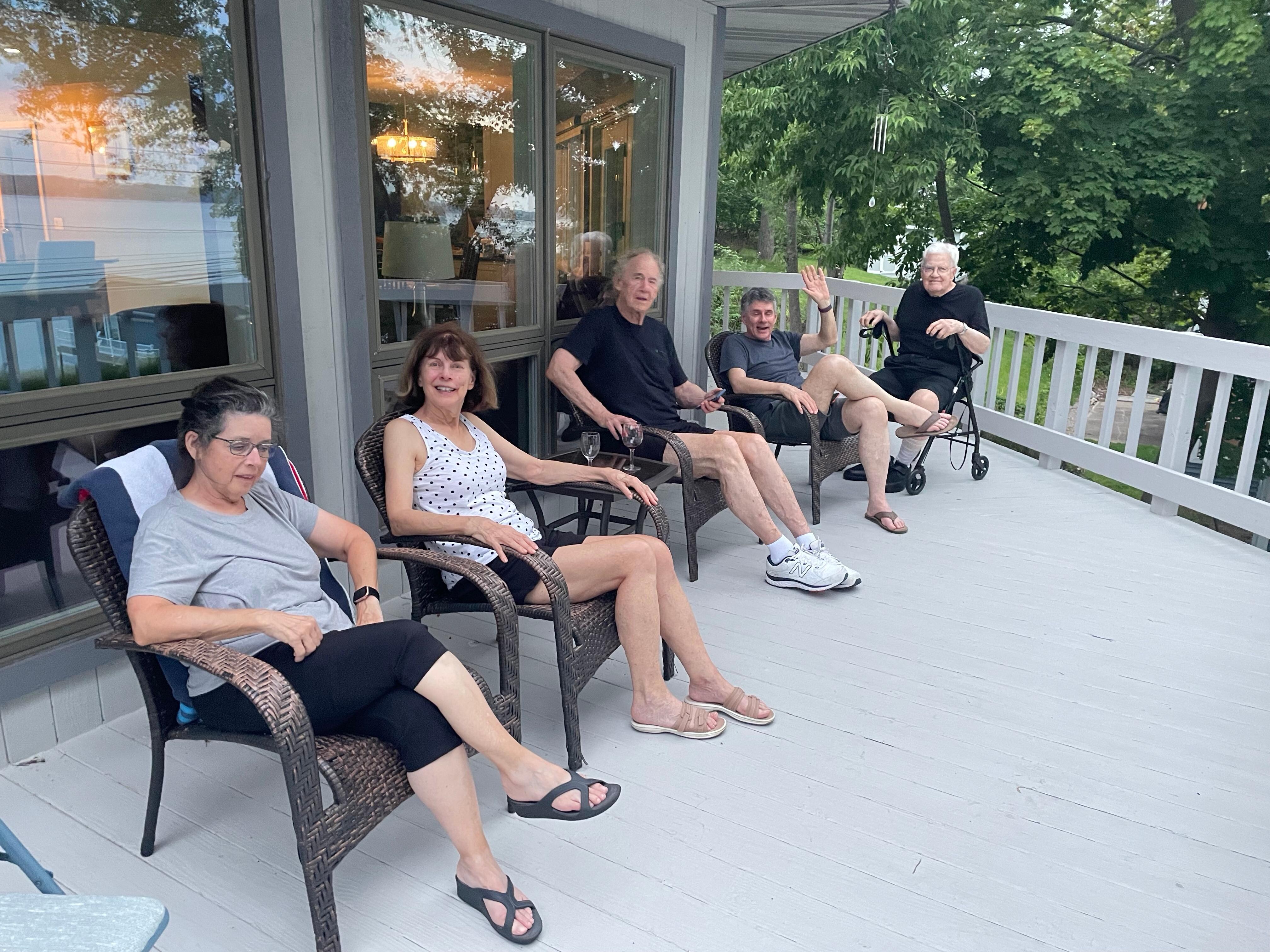 Afternoons on the deck