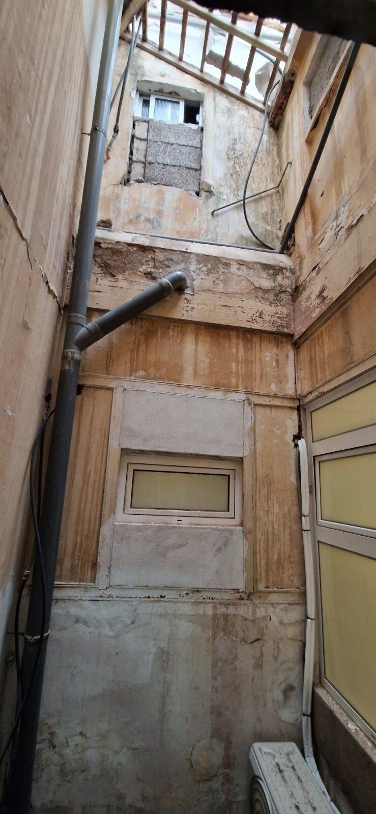 view to so called backyard - up