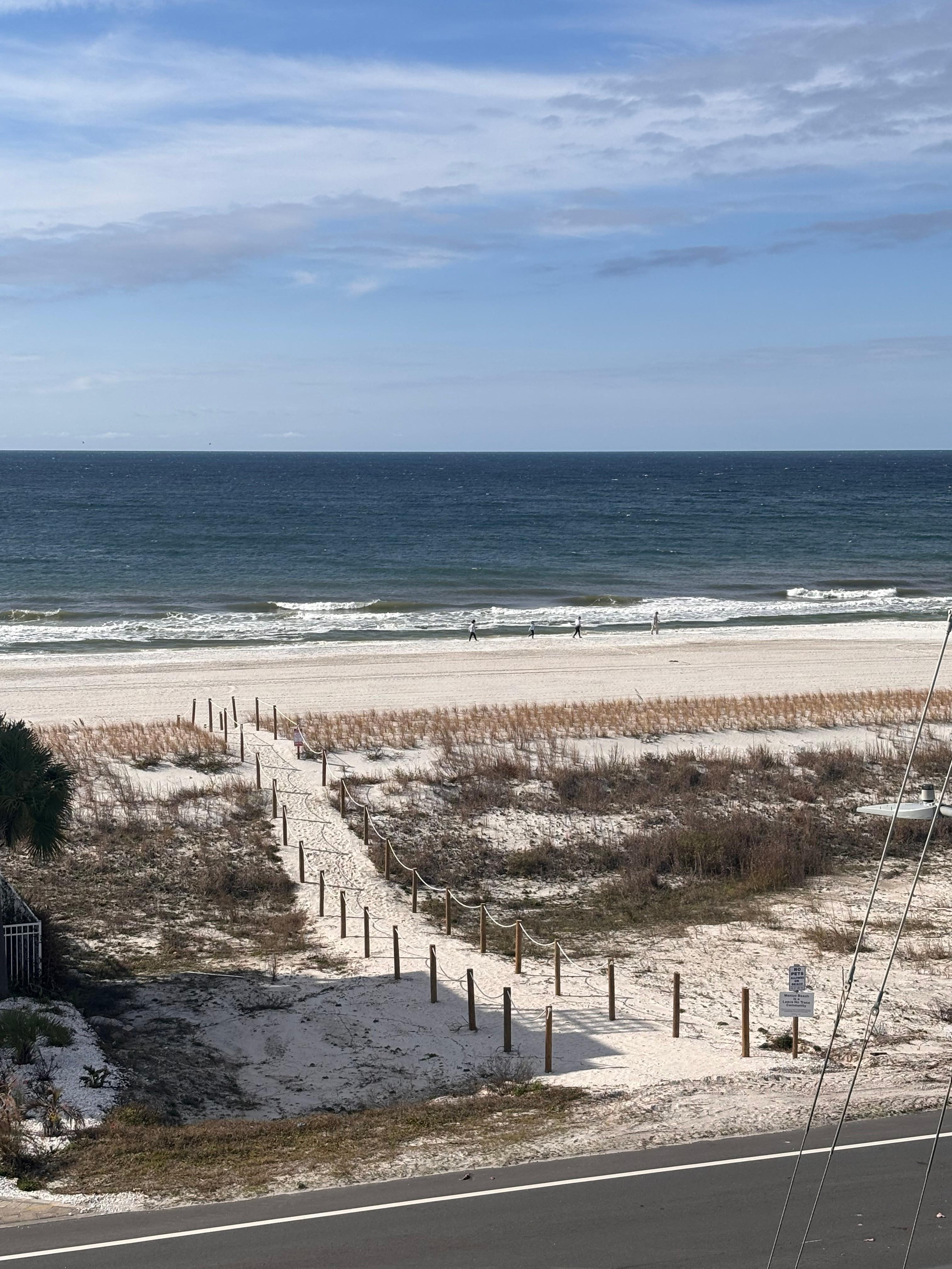 Beach pic from the balcony